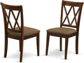 East West Furniture CLC-MAH-C Clarksville Dinette Chairs by EastWestFurniture