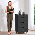 7-Drawer Chest, Office File Cabinet by SimpleDeluxe