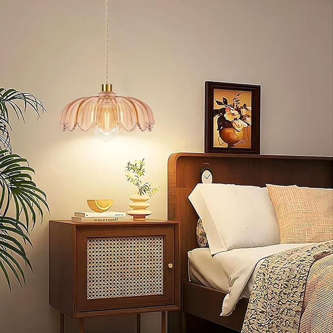 QIYIZM Plug in Pendant Light Hanging Lights - Image 3
