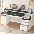 YOMILUVE 65 Inch Computer Desk by YomiluveDesign