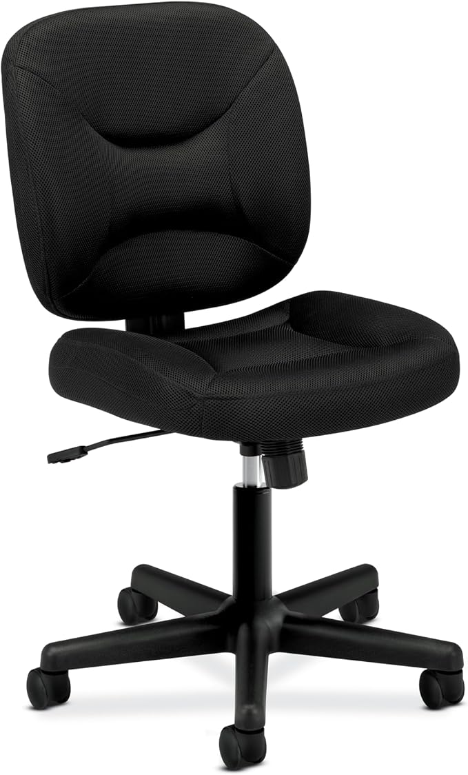 HON ValuTask Ergonomic Armless Office Chair by HON
