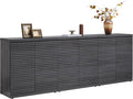 SICOTAS Buffet Cabinet with Storage Accent Sideboard Modern Credenza with Doors by SICOTAS