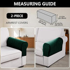 UNBBRRL Stretch Couch Armrest Covers - Image 2