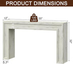 Rresyet 55 Inch Long Console Table, Sofa Table Behind Couch, Entryway Table - Image 2