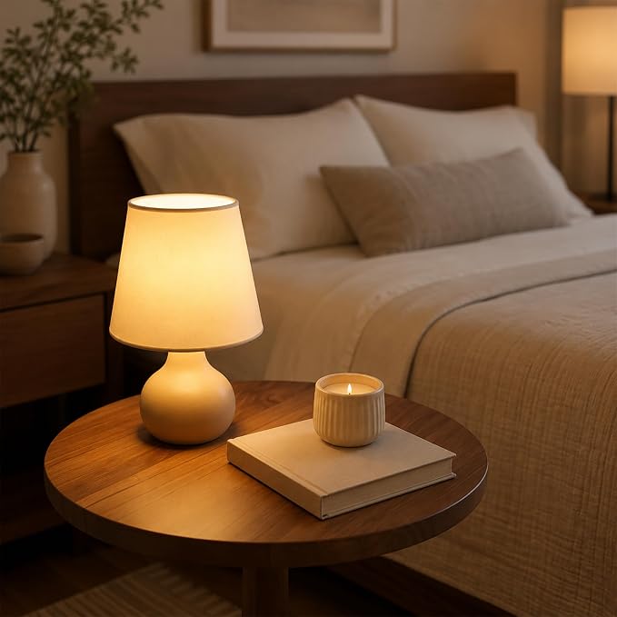 Small Wooden Round Side Table - Image 7