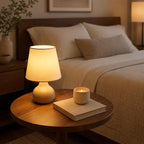 Small Wooden Round Side Table - Image 7