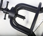 LOKKHAN Industrial Bar Stools-Swivel Leather Metal Bar Stool-20-27 Inch Tall - Image 9
