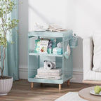 SYKIARIOL Kids Nightstand for Girls, Metal Bedside Table - Image 9