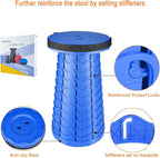 Boreeman Upgraded Folding Stool Lightweight Yet More Sturdy - Image 3