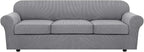 H.VERSAILTEX 4 Piece Stretch Sofa Covers by HVERSAILTEX
