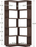 Armocity Corner Book Shelf - Image 3