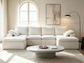 ANONER 140" Cloud Sectional Couches by ANONER