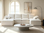 ANONER 140" Cloud Sectional Couches by ANONER