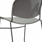 Flash Furniture 4 Pack HERCULES Series 880 lb. Capacity Gray Ultra-Compact - Image 8