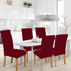 BIETYONE Stretch Dining Chair Covers Set of 4, Soft Removable Washable Kitchen - Image 2
