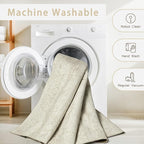 Washable Rugs 5x7 Area Rugs for Living Room, Dining Room Carpet | Ultra Soft - Image 4