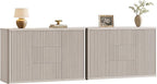 SICOTAS Buffet Cabinet with Storage 109.4" Large Modern Accent Storage Cabinet by SICOTAS