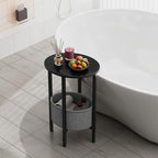 Vagusicc Round Side Table End Table - Image 6