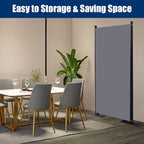 Room Divider 6FT Portable Room Dividers and Folding Privacy Screens, 3 Panel - Image 5