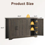 Memobarco Fluted Buffet Cabinet - Image 2