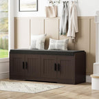Homleke 2-Tier Storage Bench, Shoe Bench by Homleke