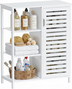HITNET Bathoom Storage Cabinet, Bamboo Floor Cabinet by HITNET