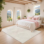 Pauwer 4x6 Area Rugs for Living Room, Modern Non Slip Washable Rug, Soft Fluffy - Image 8