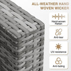Aoxun Patio Furniture Sets, 8-Piece Outdoor Patio Furniture - Image 5