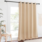 NICETOWN Blackout Living Room Curtain 118 inch Length, Grommet Thermal Curtain - Image 2