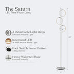 Brightech Saturn LED Tree Floor Lamp - Image 3