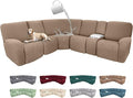 100% Waterproof Sectional Recliner Couch Covers by ROFASVCO