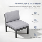 Stoog Modular Armless Chair - Image 6
