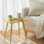 FORAOFUR Side Table, Small End Table Accent Living Room Bedroom Balcony Office - Image 2