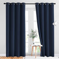 NICETOWN Blackout Navy Blue Curtains by NICETOWN