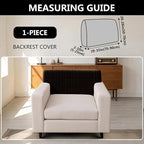 UNBBRRL Stretch Couch Backrest Cushion Cover - Image 2