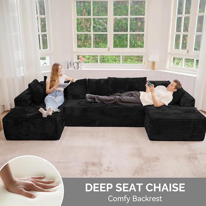 Luxanimarion 131'' Large Sectional Couches - Image 8