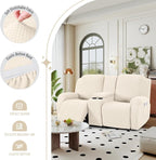 TAOCOCO Loveseat Recliner Cover - Image 3