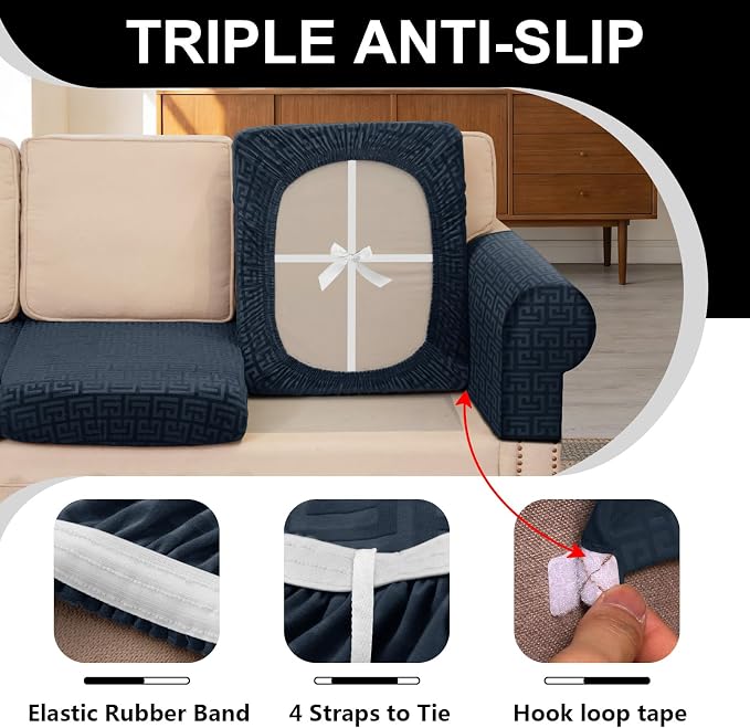 UNBBRRL Stretch Couch Cushion Cover - Image 3