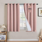 H.VERSAILTEX Linen Curtains 100% Blackout Curtains by HVERSAILTEX