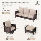 HERA'S HOUSE Patio Furniture Set - Image 6