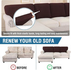 H.VERSAILTEX Backrest Cushion Covers Sectional Couch Back Cushion Covers - Image 5