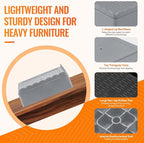 shouwuhho Furniture Risers, 4 Pack Bed Risers - Image 4