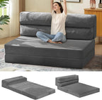 JUIKURY Folding Sofa Bed, Convertible Sleeper Chair by Unknown
