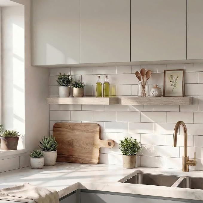 Dreamland Grey Floating Shelves - Image 2