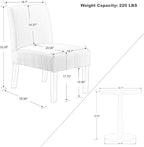 Upholstered Accent Chairs Set - Image 4