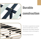 AGARTT Upholstered Platform Bed Frame Full Size - Image 5