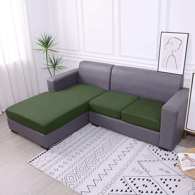 Waterproof Sectional Sofa Cushion Covers, L Shape Couch Slipcovers | L Shape - Image 7