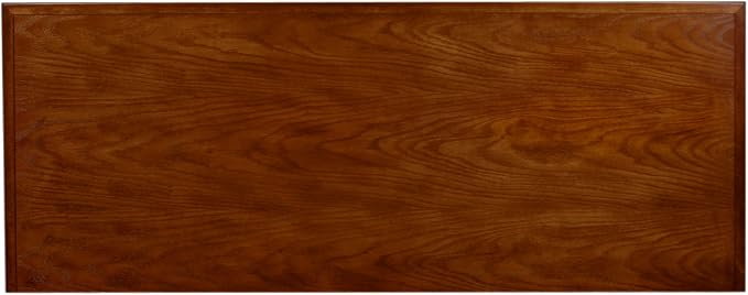 Leick Home 82350 Solid Wood Mission Oak Three Door TV Stand - Image 11