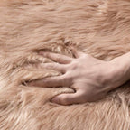 MIULEE Fluffy Area Rug 2x3 ft Faux Fur Sheepskin Rug - Image 3