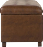 HomePop Large Tufted Storage Bench - Image 8